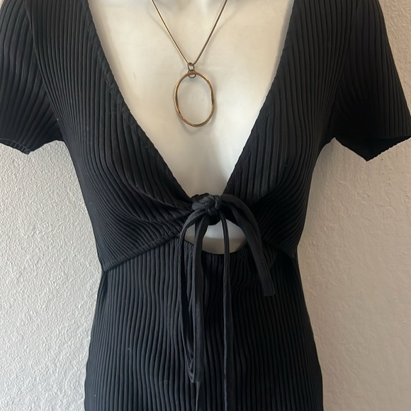 SOLD NWT Zara ribbed dress - Picture 3 of 10